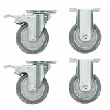 thumbnail of METRO PROFESSIONAL Conjunto de rodas para balcão de pizzas GPCS10-AC, aço/plástico, 4 unidades