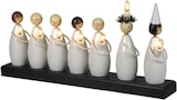 thumbnail of Fensterleuchter Lucia Dekoleuchte 7flammig warmweiße Glühlampen f.Innen weiß