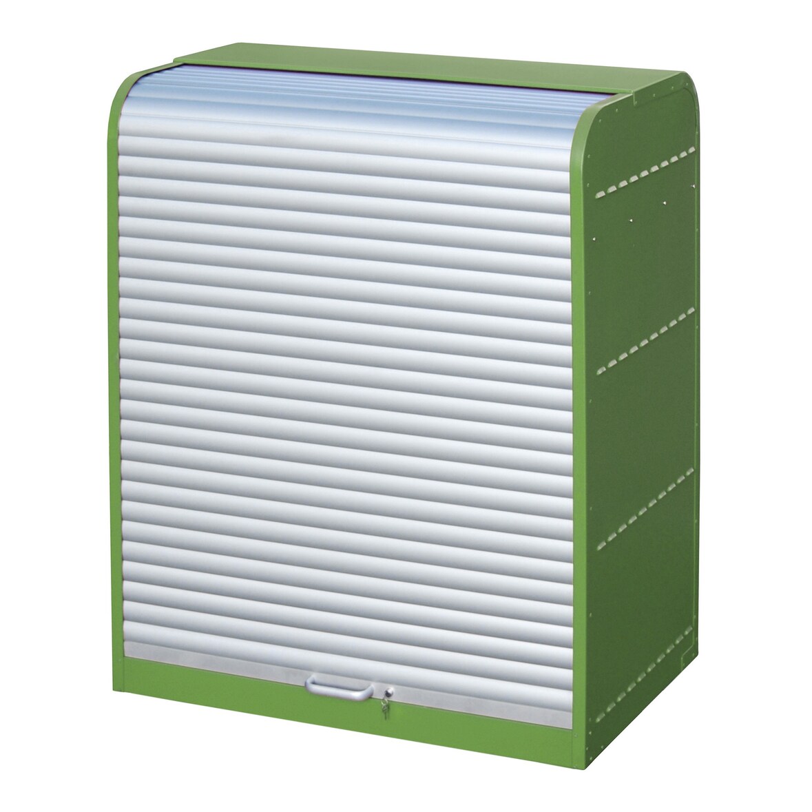 Gefahrstoff Rollladenschrank 4 lackiert RAL6011 Resedagrün Umwelt Lagertechnik