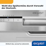 thumbnail of Exquisit Geschirrspüler EGSP1009-EB-030E inox | Spülmaschine 45 cm | ECO-Modus | Maßgedecke: 9 | Einbaugerät