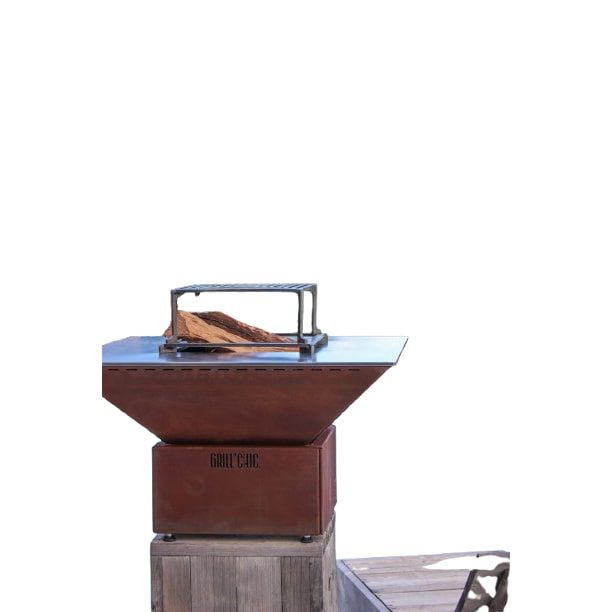 CEVENOL POOL Braséro Simple Cuve Corten - Carré