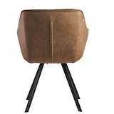 thumbnail of FineBuy Esszimmerstuhl Wildlederoptik Küchenstuhl Stoff Schalenstuhl Stuhl 110kg