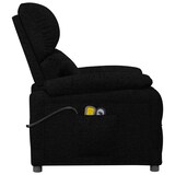 thumbnail of vidaXL Massagesessel Elektrisch Schwarz Stoff