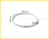 thumbnail of Hailo Mantelring unten 1090329 weiß für Abfallsammler