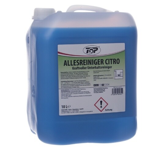 Allzweckreiniger Citro Pro Val, Allesreiniger, kraftvoller Unterhaltsreiniger, effektiv, flüssig, Kanister 20l
