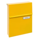 thumbnail of ARREGUI Line E6808 Cassetta Postale Individuale in Acciaio, Cassetta della Posta da Parete, Con Serratura Coperta, Dimensione S (DIN A5), Giallo