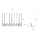 thumbnail of Suporte para copos em aço inoxidável para a indústria hoteleira - SCI-6