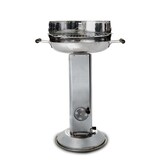 thumbnail of ACTIVA Edelstahl Holzkohle Säulengrill "Bavaria" mit 40 cm großen verchromten, verstellbaren Grillrost und Lüftungsregler in der Säule