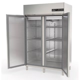 thumbnail of CORECO Armoire Gn2/1 2 P. Pleines - (-2/+8 ) - 22 Niveaux - 1350X860X2130 - Embouties - Int Et Ext Inox 304 Sauf Arriere En Galva CGR-1002-SPF