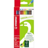 thumbnail of STABILO Farbstift GREENcolors 6019/2-121 sortiert 12 St./Pack.