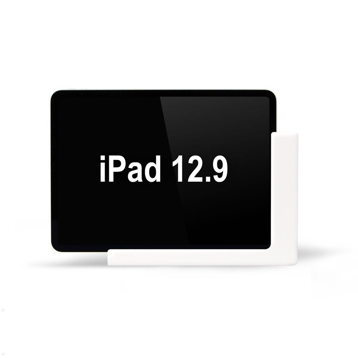 TabLines TWP011W Wandhalterung für iPad Pro 12.9 (5./6. Gen.), weiß