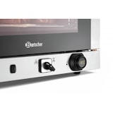 thumbnail of Horno de convección de acero inoxidable 4 x GN 1/1, con humidificador, 3000 W, 220 V - MONO