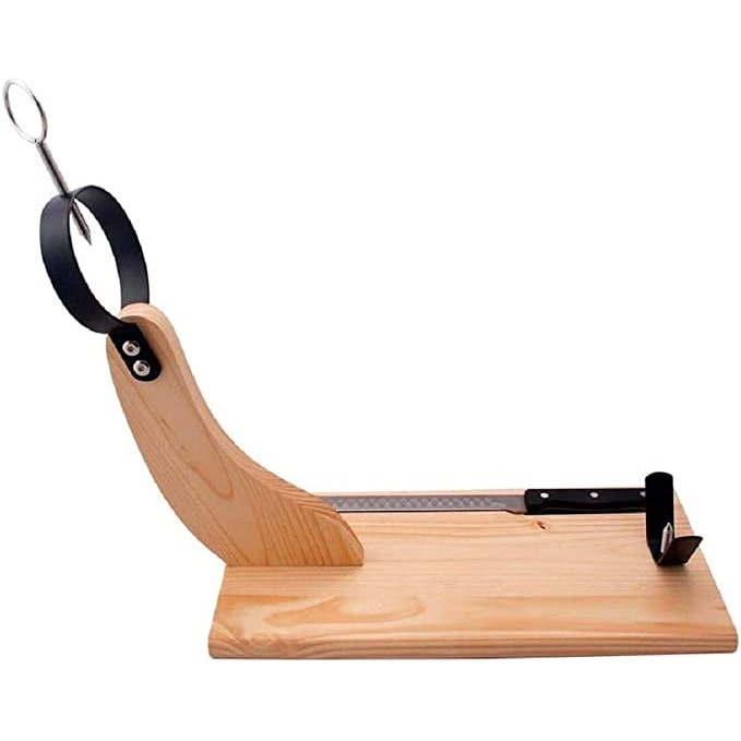 Porte-jambon de qualité supérieure avec couteau inclus
