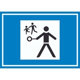 thumbnail of Verkehrshelfer Symbol Schild A6 (105x148mm)