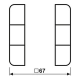 thumbnail of Jung Tastensatz, 3fach CD 503 TSA CD503TSA