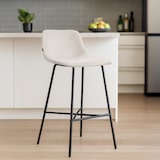 thumbnail of Barhocker Altona creme/Samt