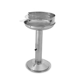 thumbnail of ACTIVA Edelstahl Holzkohle Säulengrill "Augsburg" mit 39 cm großen verchromten, verstellbaren Grillrost und Belüftung in der Säule