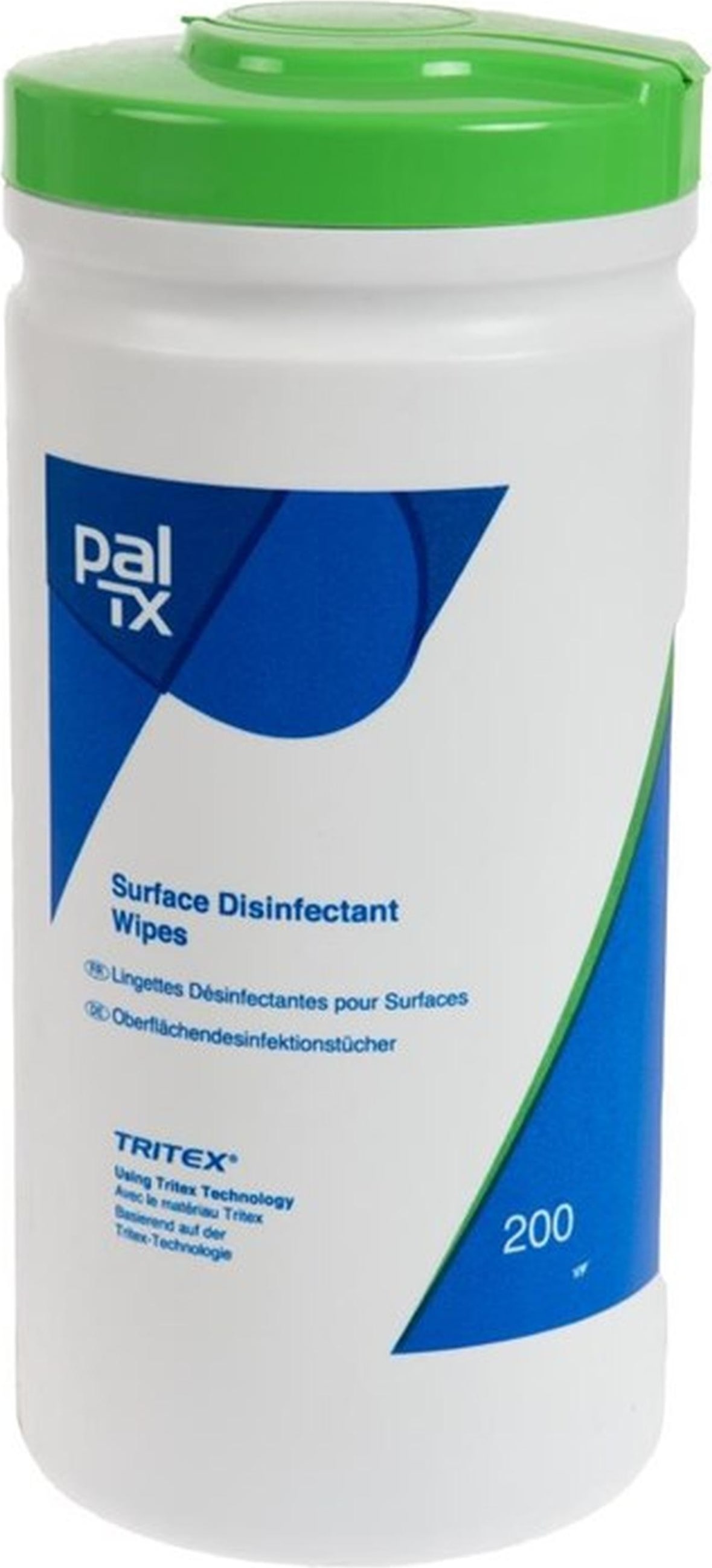 Pal Desinfektionstücher - 5 x 200 Tücher - EN1276, EN13697 - Flächendesinfektion