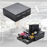 thumbnail of BRASQ Capsulehouder voor Nespresso cups - voor Dolce Gusto cups - Tot 50 cups - Koffiecups houder Zwart - Opbergbox met 4-lades