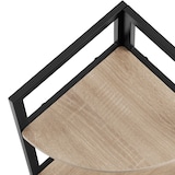 thumbnail of tectake Scaffali ad angolo Castlebar 30 x 30 x 150 cm - Industriale legno chiaro, rovere Sonoma - 404772