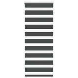 thumbnail of vidaXL Doppelrollo Schwarz 65x100 cm Stoffbreite 60,9 cm Polyester
