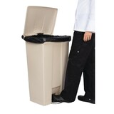 thumbnail of Conteneur à pédale Step-On beige 87L - 500 x 410 x 825 mm - RUBBERMAID