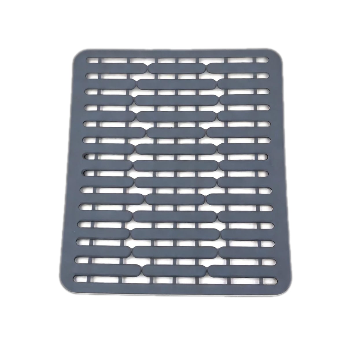 HGMD Gootsteenmat Grijs - Gootsteen Beschermer - Anti Kras - Keuken Accessoires - Siliconen