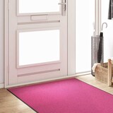 thumbnail of vidaXL Deurmat Anders Roze en Zwart 120 x 350 cm Polyamide en PVC