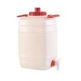 thumbnail of Contenitore per alimenti in polietilene con sfiato e rubinetto - 25 LT.