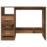 thumbnail of Bureau vieux bois 102x50x76 cm bois d'ingénierie Modèle Milan Confort