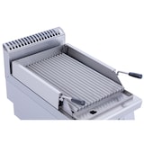 thumbnail of METRO PROFESSIONAL Gas Rostbräter Aufsatzgerät GGCB1700, Edelstahl, 35.6 x 51 cm, 7 kW, gewellt