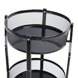 thumbnail of WellHome - Carrello da cucina pieghevole con ruote Ø37x88cm