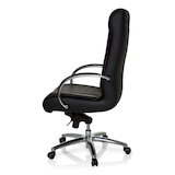 thumbnail of Bürostuhl / Chefsessel XXL F 400 Leder schwarz hjh OFFICE