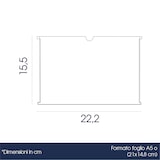 thumbnail of Danieli Store | Soporte para cartel de pared en policarbonato | Expositor de Pared Transparentes con Adhesivo (3 Unidades A5 Horizontal)