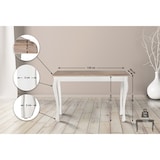 thumbnail of Tavolo console Balto Natura/bianco