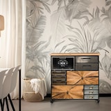 thumbnail of Commode CONTINENTO XL 88,5 x 36 x 84,5 cm 10 schuiflades 1 deur massief dennen hjh LIVING