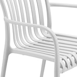 thumbnail of tectake Sillas de jardín Alcudia, resistentes a la intemperie, apilables - Juego de 4 crema