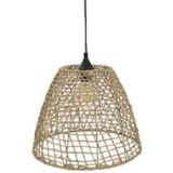 thumbnail of Luminaire Suspension Conique en Rotin D 33 cm