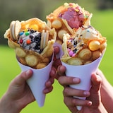 thumbnail of Trebs 99361 - Bubble Waffeleisen / Comfortbakery mit Kontrollleuchte und Antihaftbeschichtung