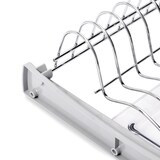 thumbnail of Scolapiatti per modulo, 900, Acciaio, Cromato lucido