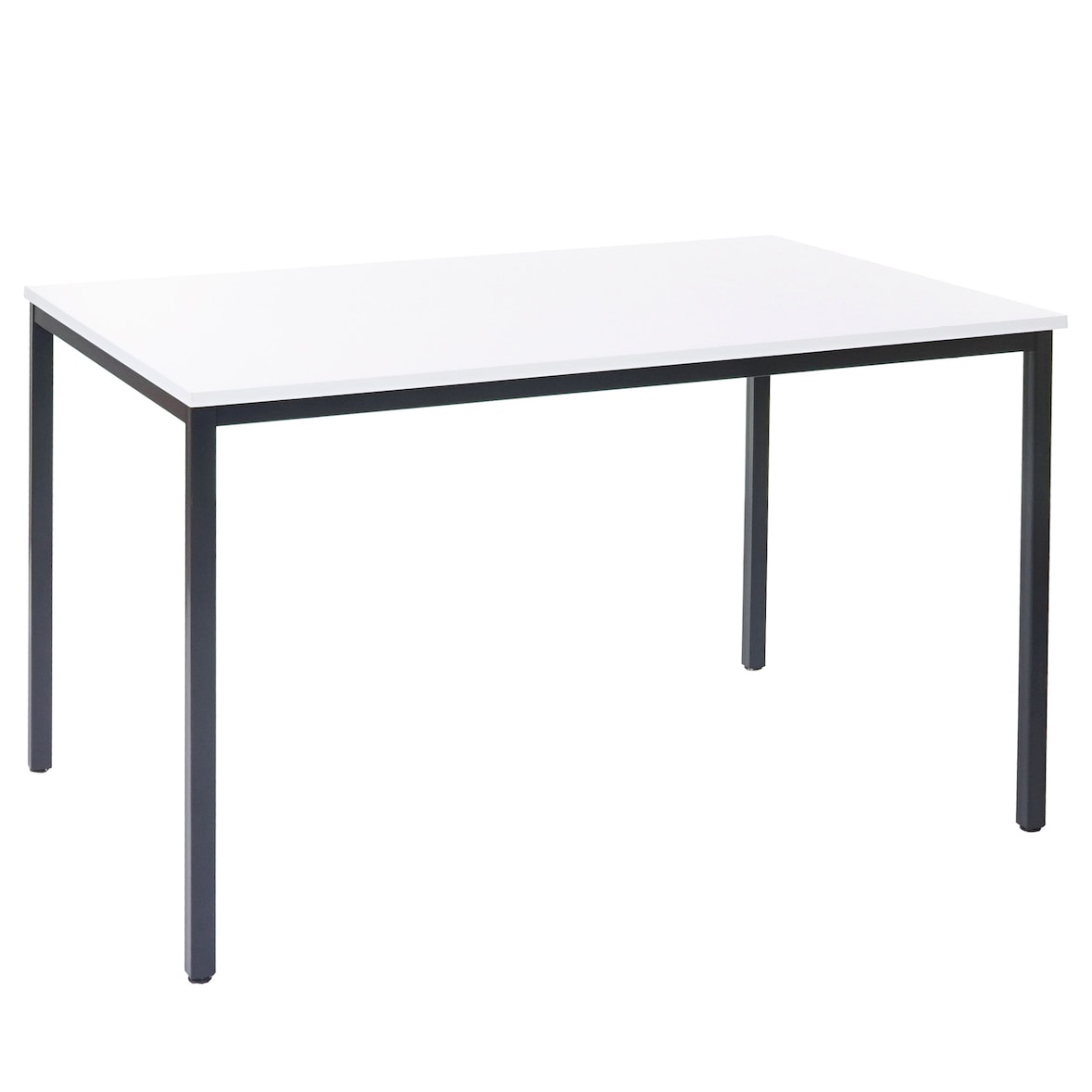 Décoshop26 - Konferenztisch 120x80cm weiß MDF 04_0001393