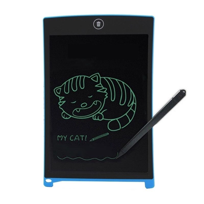 Tablette Graphique Écriture Dessin LCD 8.5 Pouces Bleu YONIS
