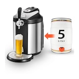 thumbnail of Tireuse à biere avec système de cartouche de pression CO2  BZ 3740 usage non-intensif Clatronic