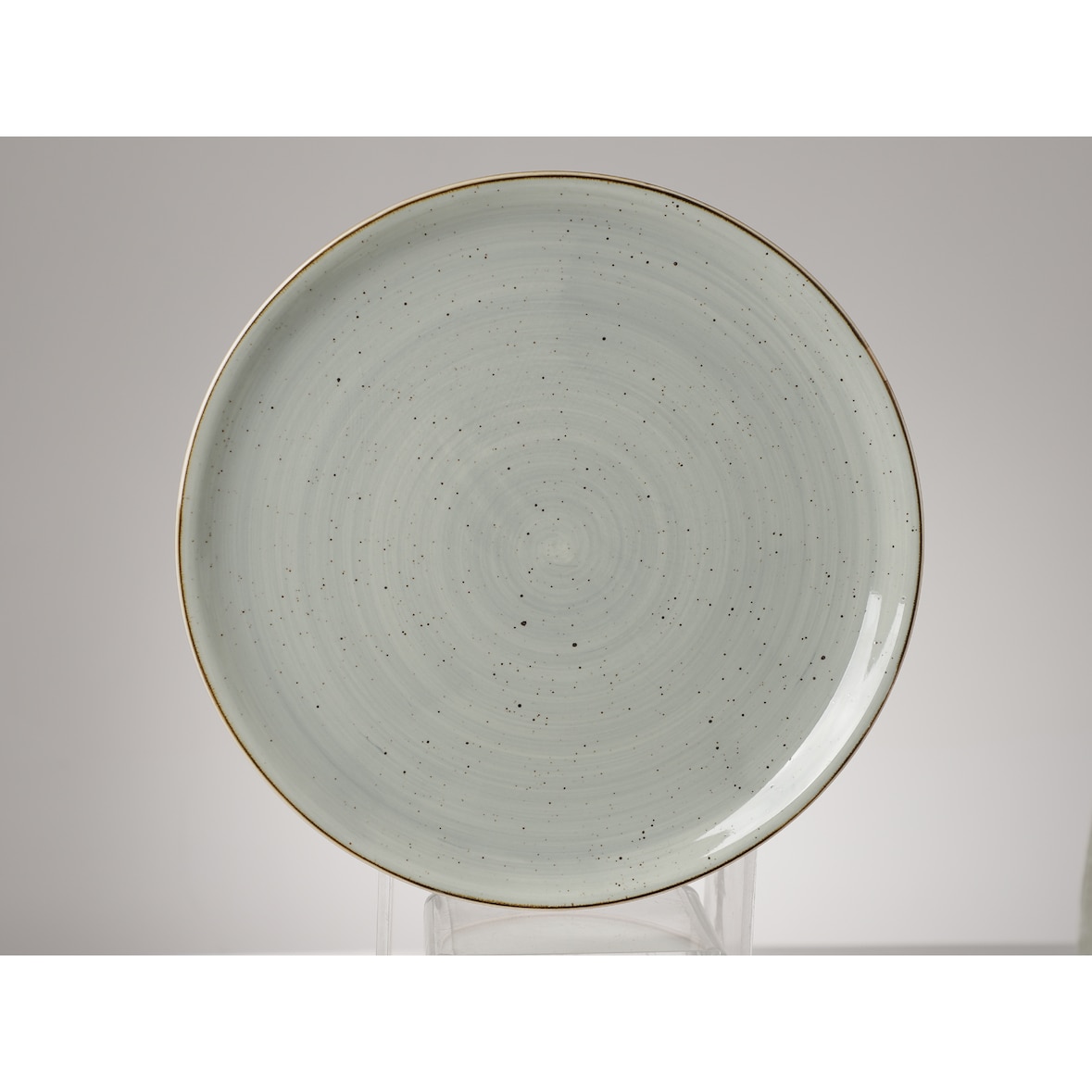 METRO PROFESSIONAL Plato para pizza Noromi, porcelana, Ø 30.5 cm, gris, 4 unidades