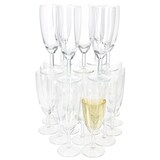 thumbnail of 24er Set Royal Sektgläser geeicht 0,1L Champagner-Glas klare Sektflöte Party