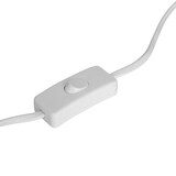 thumbnail of Lampe champignon en Verre Blanc D 15 x H 18.5 cm