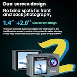 thumbnail of Camera Sport 5K Ultra HD Étanche Avec Écran Tactile et Télécommande YONIS