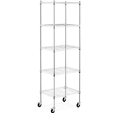 thumbnail of Royal Catering - Opbergrek met wielen - 60 x 45 x 190 cm - 50 kg - 4 rollen -