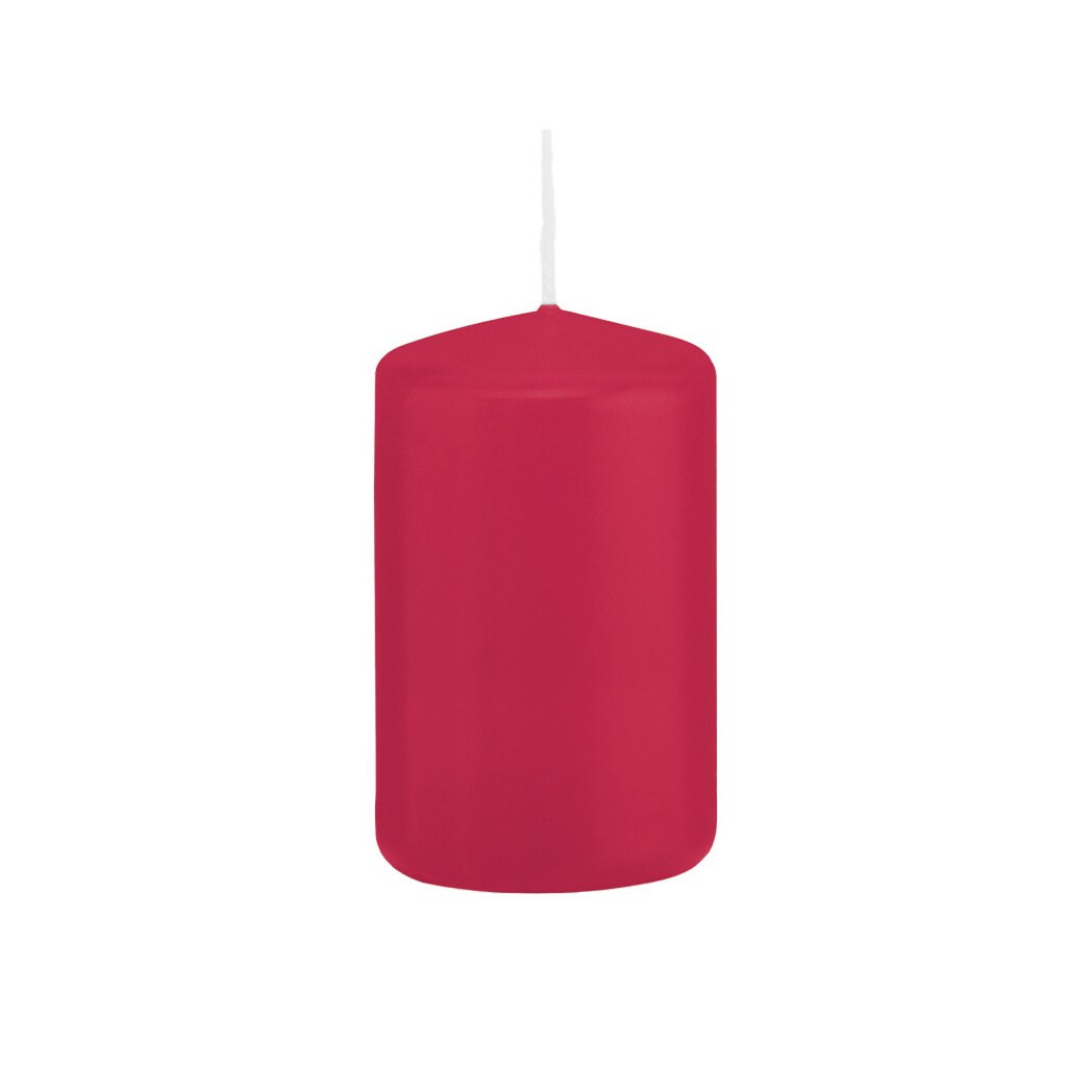Stumpenkerzen Magenta Ø 58 x 80 mm, 16 Stück