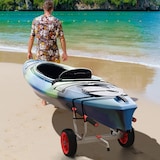 thumbnail of SPORTNOW Carrello Kayak Larghezza Regolabile in Alluminio Max 100kg